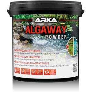 ARKA Thread Algae Remover for Ponds – MICROBE-LIFT AlgAway Powder 5000g – eco-friendly algae control for garden ponds – prevents regrowth – treats up to 28,500 litres – safe for fish & plants ARKA Thread Algae Remover for Ponds – MICROBE-LIFT AlgAway Powder 5000g – eco-friendly algae control for garden ponds – prevents regrowth – treats up to 28,500 litres – safe for fish & plants