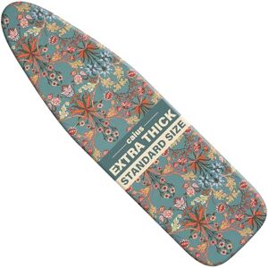 caius Easy Installation 15x54 Ironing Board Covers and Pad Elastic Edge, Applicable Standard Size Iron Board Cover, Stain Resistant, Setup for Effortless Ironing Experience caius Easy Installation 15x54 Ironing Board Covers and Pad Elastic Edge, Applicable Standard Size Iron Board Cover, Stain Resistant, Setup for Effortless Ironing Experience