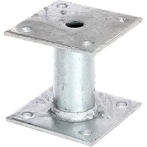 Alberts Post Anchor Hot-Dip Galvanised 100 x 100 mm (8 Pieces) Alberts Post Anchor Hot-Dip Galvanised 100 x 100 mm (8 Pieces)