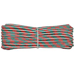 Corderie Italiane 6008668 – 00 Braid Fantasia, 06 mm-30 MT, tribandiera Italian, Color: Green Corderie Italiane 6008668 – 00 Braid Fantasia, 06 mm-30 MT, tribandiera Italian, Color: Green