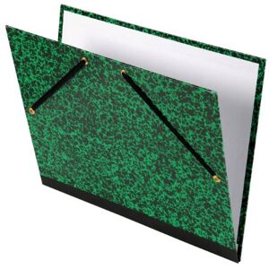 Exacompta Ref. 542800E Set of 5 Annonay drawing boxes elastic closure canvas back size 52 x 72 cm format to file Raisin (500 x 650 mm) green marbled color Exacompta Ref. 542800E Set of 5 Annonay drawing boxes elastic closure canvas back size 52 x 72 cm format to file Raisin (500 x 650 mm) green marbled color