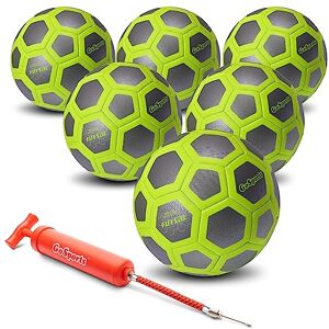 GoSports ELITE Futsal Ball 6 Pack Great for Indoor or Outdoor FUTSAL Games or Practice, Includes Pump GoSports ELITE Futsal Ball 6 Pack Great for Indoor or Outdoor FUTSAL Games or Practice, Includes Pump