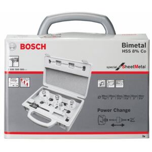 Bosch 2608580089 Sheet Metal Hole Saw Set (9-Piece) Bosch 2608580089 Sheet Metal Hole Saw Set (9-Piece)