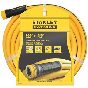 Stanley FatMax Garden Hose, 100' x 5/8", Yellow Stanley FatMax Garden Hose, 100' x 5/8", Yellow