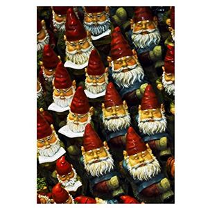 Wee Blue Coo Photo Composition Santa Claus Christmas Gnomes Wall Art Print Wee Blue Coo Photo Composition Santa Claus Christmas Gnomes Wall Art Print