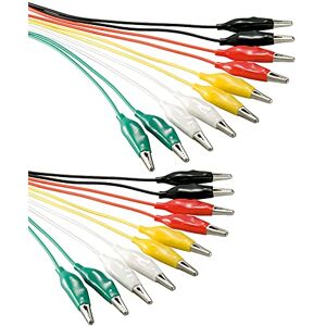 Goobay Test lead 1 set=10 pieces and 5 colors, length 480 mm,strengthened version TS 15 Goobay Test lead 1 set=10 pieces and 5 colors, length 480 mm,strengthened version TS 15