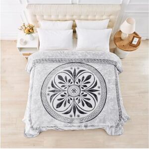 GC GAVENO CAVAILIA Sherpa Fleece Blanket (200x240 cm) Greek Pattern Bed Throw King Size Fluffy Throws For Bed, Sofas, Armchair Thermal, Cosy Large Blankets and Throws Washable Grey GC GAVENO CAVAILIA Sherpa Fleece Blanket (200x240 cm) Greek Pattern Bed Throw King Size Fluffy Throws For Bed, Sofas, Armchair Thermal, Cosy Large Blankets and Throws Washable Grey