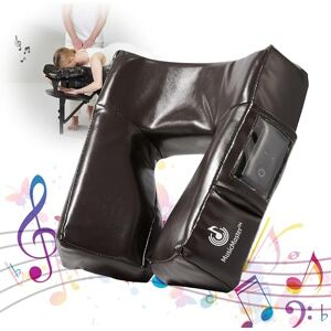 Master Massage Equipment Music Master High Fidelity Sound Face Cradle Cushion- Bluetooth Massage Pillow for Face Down Resting- Ultra Soft Massage Table Headrest for Personal & Professional Use- 9cm Foam Headrest Master Massage Equipment Music Master High Fidelity Sound Face Cradle Cushion- Bluetooth Massage Pillow for Face Down Resting- Ultra Soft Massage Table Headrest for Personal & Professional Use- 9cm Foam Headrest