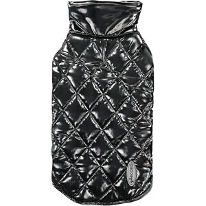 Record Gabrielle Waterproof Coat for Dogs, Elegant with Fleece Interior and Glossy Finish, Hook and Loop Closure, Leash Hole. Protects against Rain and Cold, Black, XXL Record Gabrielle Waterproof Coat for Dogs, Elegant with Fleece Interior and Glossy Finish, Hook and Loop Closure, Leash Hole. Protects against Rain and Cold, Black, XXL