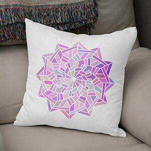 Bonamaison , Decorative Cushion Cover 50% Cotton 50% Polyester 43x43cm Designed and Manufactured in Turkey Bonamaison , Decorative Cushion Cover 50% Cotton 50% Polyester 43x43cm Designed and Manufactured in Turkey