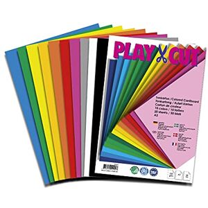 PLAY-CUT Coloured Card A3 (220 g/m²) 50 Sheets DIN A3 Craft Card Colourful with 10 Different Colours Thick Printable Cardboard Paper Premium Printer Paper Thick Thickness Cardboard for Crafts PLAY-CUT Coloured Card A3 (220 g/m²) 50 Sheets DIN A3 Craft Card Colourful with 10 Different Colours Thick Printable Cardboard Paper Premium Printer Paper Thick Thickness Cardboard for Crafts
