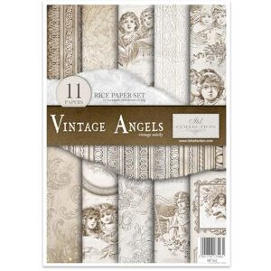 ITD Collection Vintage Angels Rice Paper RP042 29.7 x 21 cm ITD Collection Vintage Angels Rice Paper RP042 29.7 x 21 cm
