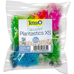 Tetra DecoArt Plantastics XS Artificial Water Plants for Aquarium Fish Tank Lifelike Replica 6pcs Tetra DecoArt Plantastics XS Artificial Water Plants for Aquarium Fish Tank Lifelike Replica 6pcs