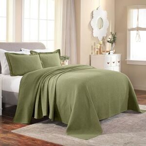Superior Bedspread, Cotton, Sage 01, Full Superior Bedspread, Cotton, Sage 01, Full