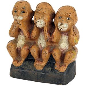 Design Toscano Speak No, See No, Hear No Evil Monkeys Still Action Die-Cast Iron Coin Bank Design Toscano Speak No, See No, Hear No Evil Monkeys Still Action Die-Cast Iron Coin Bank