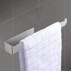 Sapphome Self Adhesive Wall Towel Holder, Towel Holder, No Drilling, Towel Bar, Bathroom and Kitchen Accessories, Stainless Steel Sapphome Self Adhesive Wall Towel Holder, Towel Holder, No Drilling, Towel Bar, Bathroom and Kitchen Accessories, Stainless Steel