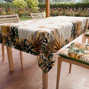 PETTI Artigiani Italiani Stain Resistant Rectangular Tablecloth Kitchen Tropical Design 04 x 6 Seater (140 x 180 cm) 100% Made in Italy PETTI Artigiani Italiani Stain Resistant Rectangular Tablecloth Kitchen Tropical Design 04 x 6 Seater (140 x 180 cm) 100% Made in Italy