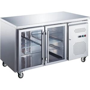 Stalwart DA-RS21VG Professional Refrigerated Counter 2 Glass Doors Depth 600mm Stalwart DA-RS21VG Professional Refrigerated Counter 2 Glass Doors Depth 600mm