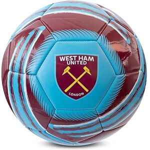 Hy-Pro Officially Licensed West Ham F.C. Cyclone Football Size 5, Hammers, Training, Match, Merchandise, Collectible For Kids and Adults, Burgundy Hy-Pro Officially Licensed West Ham F.C. Cyclone Football Size 5, Hammers, Training, Match, Merchandise, Collectible For Kids and Adults, Burgundy
