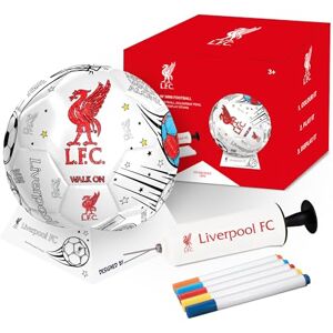 Hy-Pro Officially Licensed Liverpool F.C. Scribble Ball – Size 2 Colour in Football with 5 Colouring Pens, Stand & Pump, Football Toys, Liverpool Gifts for Boys and Girls 3+ Hy-Pro Officially Licensed Liverpool F.C. Scribble Ball – Size 2 Colour in Football with 5 Colouring Pens, Stand & Pump, Football Toys, Liverpool Gifts for Boys and Girls 3+