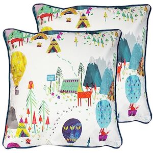 Prestigious Textiles Away We Go Kids Feather Filled Cushion Twin Pack Prestigious Textiles Away We Go Kids Feather Filled Cushion Twin Pack