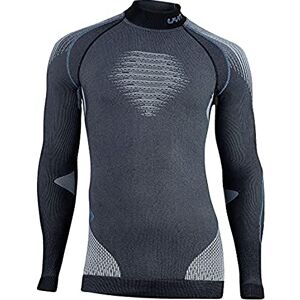 UYN U100047 EVOLUTYON UW LG_SL.TURTLE NECK MELANGE T-shirt Men's Anthracite melange/Nude/Avio M UYN U100047 EVOLUTYON UW LG_SL.TURTLE NECK MELANGE T-shirt Men's Anthracite melange/Nude/Avio M