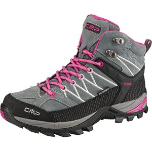 CMP Rigel Mid Wmn Trekking Shoes Wp Grey-Fuxia-Ice UK 6.5 CMP Rigel Mid Wmn Trekking Shoes Wp Grey-Fuxia-Ice UK 6.5