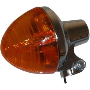Hi Level Motorcycle indicator, compatible with/replacement for Honda C50, C70, C90 rear, round, with amber lens, SS50 ZK1-E Hi Level Motorcycle indicator, compatible with/replacement for Honda C50, C70, C90 rear, round, with amber lens, SS50 ZK1-E