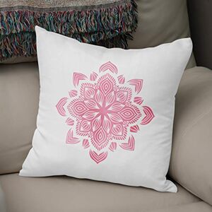Bonamaison , Decorative Cushion Cover 50% Cotton 50% Polyester 43x43cm Designed and Manufactured in Turkey Bonamaison , Decorative Cushion Cover 50% Cotton 50% Polyester 43x43cm Designed and Manufactured in Turkey