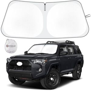 SHINEHOME Car Windshield Sun Shade Compatible with 2010-2023 Toyota 4Runner Accessories Foldable Sunshade SUV Custom Windshield Sun Visor SHINEHOME Car Windshield Sun Shade Compatible with 2010-2023 Toyota 4Runner Accessories Foldable Sunshade SUV Custom Windshield Sun Visor