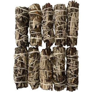 VIE Wholesale Yerba Santa and White Sage Smudge Sticks, 4", 10 Pieces VIE Wholesale Yerba Santa and White Sage Smudge Sticks, 4", 10 Pieces