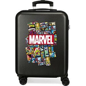 Marvel Avengers, Cabin Luggage, Black 38 x 55 x 20 cm, Rigid ABS Lateral Combination Lock 34 L, 2.6 kg, 4 Double Wheels Hand Luggage Marvel Avengers, Cabin Luggage, Black 38 x 55 x 20 cm, Rigid ABS Lateral Combination Lock 34 L, 2.6 kg, 4 Double Wheels Hand Luggage