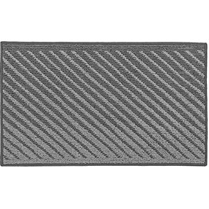 JVL Stellar Machine Washable Latex Backed Doormat, 50x80cm, Grey JVL Stellar Machine Washable Latex Backed Doormat, 50x80cm, Grey