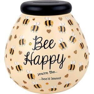 HOX Handcrafted Honey Bee design Save And Smash Ceramic Money Box Eco Freindly & Recyclable Piggy Bank Decorative Gift and Save for Self Care & Holdiays HOX Handcrafted Honey Bee design Save And Smash Ceramic Money Box Eco Freindly & Recyclable Piggy Bank Decorative Gift and Save for Self Care & Holdiays