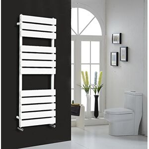 NRG Contemporary Flat Panel Bathroom Heated Towel Rail Radiator Rad Warmer for Living Room and Kitchen 1200 x 450 Gloss White NRG Contemporary Flat Panel Bathroom Heated Towel Rail Radiator Rad Warmer for Living Room and Kitchen 1200 x 450 Gloss White