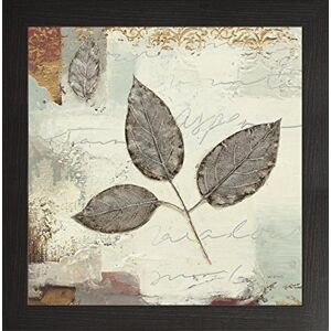 Frame Company Watson Range Silver Leaves II by James Weins, Photo Frame 40 x 40 cm, Black Frame Company Watson Range Silver Leaves II by James Weins, Photo Frame 40 x 40 cm, Black