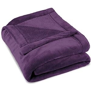 CelinaTex Montreal cuddly blanket microfibre blanket Coral fleece XXL 220 x 240 cm purple CelinaTex Montreal cuddly blanket microfibre blanket Coral fleece XXL 220 x 240 cm purple