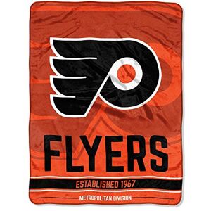 Northwest The Company NHL Philadelphia Flyers Break Away Micro Raschel Throw Blanket, 46" x 60", Orange Northwest The Company NHL Philadelphia Flyers Break Away Micro Raschel Throw Blanket, 46" x 60", Orange