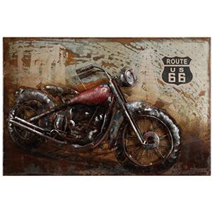 Empire Art Direct Motorcycle Iron Wall Art, 3D Metallic Hand Painted Sculpture,Ready to Hang,Living Room, Bedroom & Office Empire Art Direct Motorcycle Iron Wall Art, 3D Metallic Hand Painted Sculpture,Ready to Hang,Living Room, Bedroom & Office