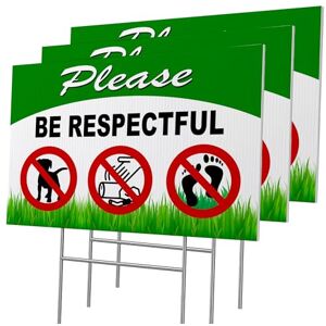 DIMARONGTON 3PC Keep Off Grass Sign with Stake 12x8 DOUBLE SIDED Coroplast Keep Dogs Off Lawn Sign Dog Signs No Pooping and Peeing No Littering Sign Outdoor DIMARONGTON 3PC Keep Off Grass Sign with Stake 12x8 DOUBLE SIDED Coroplast Keep Dogs Off Lawn Sign Dog Signs No Pooping and Peeing No Littering Sign Outdoor
