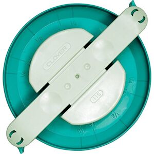 Clover 3128 Pom Maker Extra Large, Turquoise/White, 1 Clover 3128 Pom Maker Extra Large, Turquoise/White, 1