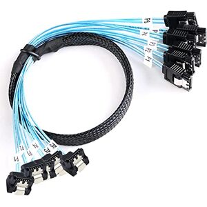 ADCAUDX SATA-III Cable: 0.5M (6Pcs/Set) SATA Data Cable (90-Degree Right-Angle) SAS/SATA-6Gbps Compatible with Server, Raid, SSD, HDD, CD/DVD Drives ADCAUDX SATA-III Cable: 0.5M (6Pcs/Set) SATA Data Cable (90-Degree Right-Angle) SAS/SATA-6Gbps Compatible with Server, Raid, SSD, HDD, CD/DVD Drives
