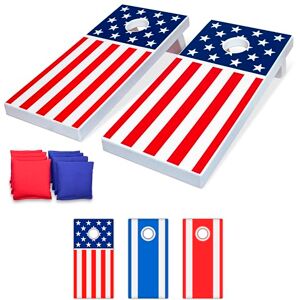 GoSports 4 ft x 2 ft All Weather Outdoor Cornhole Game Set heavy-duty Plastic Weatherproof Boards Includes 8 Bean Bags & Game Rules GoSports 4 ft x 2 ft All Weather Outdoor Cornhole Game Set heavy-duty Plastic Weatherproof Boards Includes 8 Bean Bags & Game Rules