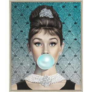 KARE Design Framed Picture Muse Bubble Diva, Multicoloured, Rectangular, Elegant Woman, Wall Art, Modern Design, Decorative Home Accessories for Living Room, Bedroom, 40x50cm (HxW) KARE Design Framed Picture Muse Bubble Diva, Multicoloured, Rectangular, Elegant Woman, Wall Art, Modern Design, Decorative Home Accessories for Living Room, Bedroom, 40x50cm (HxW)