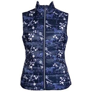 HKM Men's Bloomsbury Vest, Dark Blue/White, L HKM Men's Bloomsbury Vest, Dark Blue/White, L