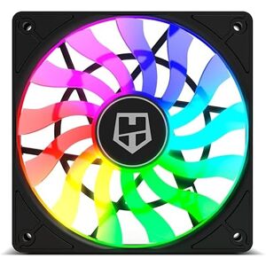 VoltShine ARGB 120mm fan, slim design, RGB lighting control, low noise, ideal for PC cooling and customization. VoltShine ARGB 120mm fan, slim design, RGB lighting control, low noise, ideal for PC cooling and customization.