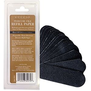 Cuccio 50 x Refill Black 80 grit (for the Stainless Steel Pedi File), (Pack of 1) Cuccio 50 x Refill Black 80 grit (for the Stainless Steel Pedi File), (Pack of 1)