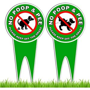 DIMARONGTON 2 PC No Dog Poop Signs for Yard 12x6 Double Sided Dibond No Pooping Dog Signs for Yard Keep off Grass Sign No Dogs Allowed Sign Dog Poop Sign DIMARONGTON 2 PC No Dog Poop Signs for Yard 12x6 Double Sided Dibond No Pooping Dog Signs for Yard Keep off Grass Sign No Dogs Allowed Sign Dog Poop Sign