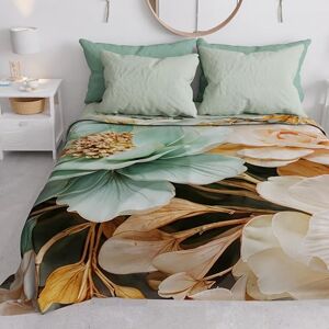 PETTI Artigiani Italiani PETTI Artigiani Italia Microfibre Sofa Cover 180 x 270 cm, Floral Pattern 05 9 Multipurpose for Sofas, Bedspreads and Table Covers Washable Protective Cover PETTI Artigiani Italiani PETTI Artigiani Italia Microfibre Sofa Cover 180 x 270 cm, Floral Pattern 05 9 Multipurpose for Sofas, Bedspreads and Table Covers Washable Protective Cover