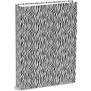 Mareli Photo Album with Pockets, Fabric, Zebrato, 21x28 Mareli Photo Album with Pockets, Fabric, Zebrato, 21x28